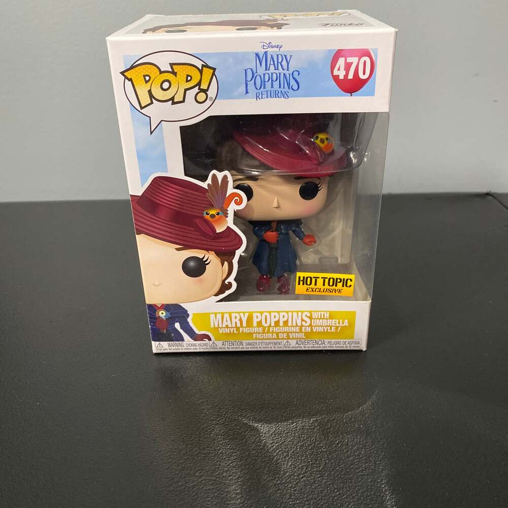 Funko Pop Mary Poppins Hot Topic Exclusive #470
